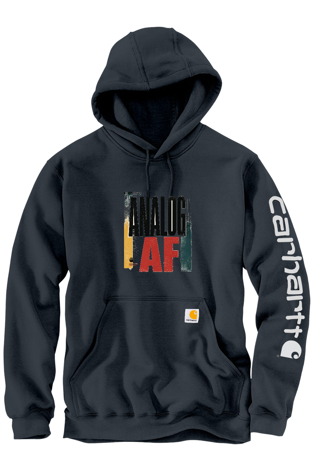 Carhartt Midweight Hooded Sweatshirt: Analog AF