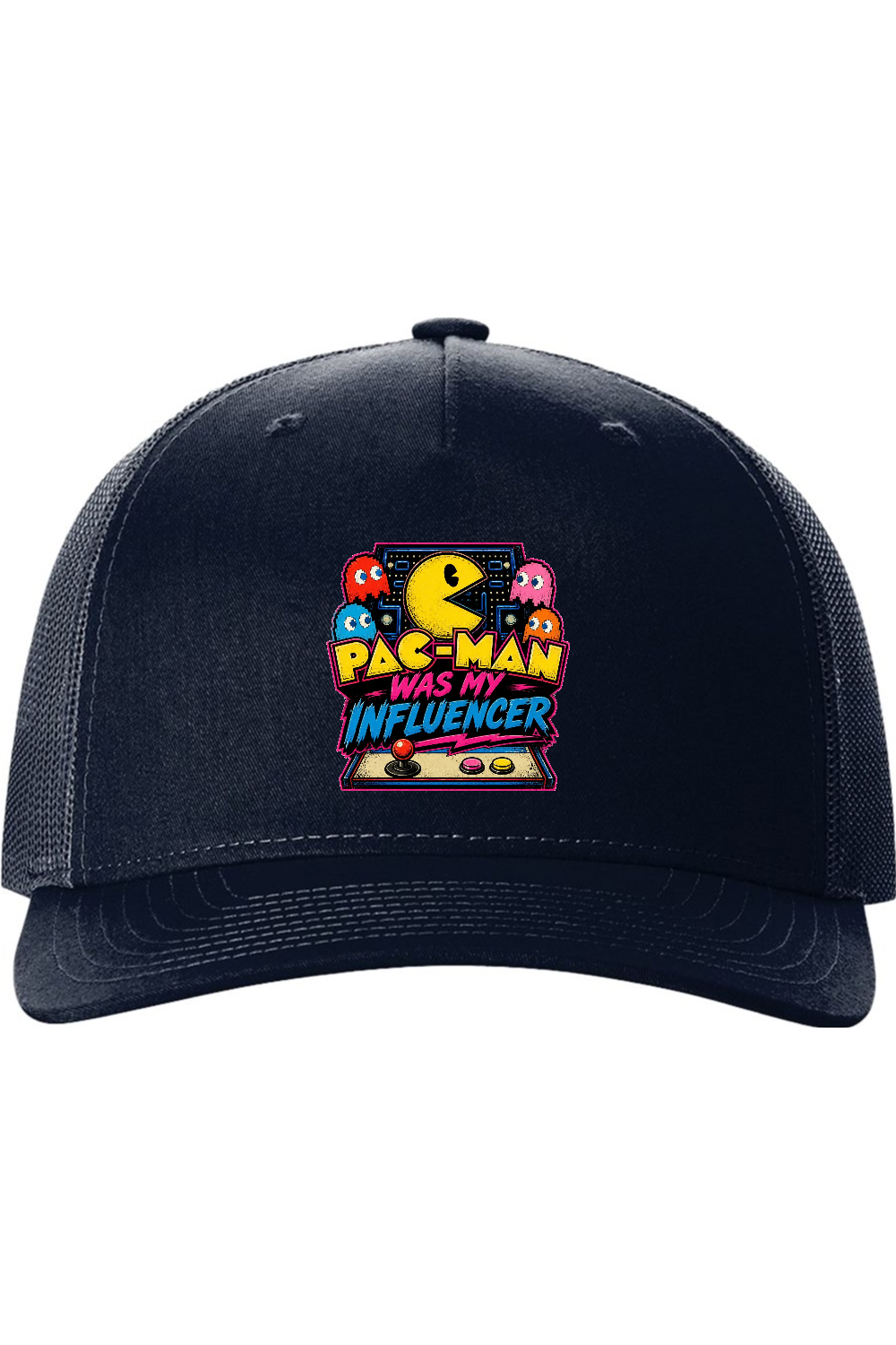 Richardson Trucker Cap: Pac-Man Was My Influencer