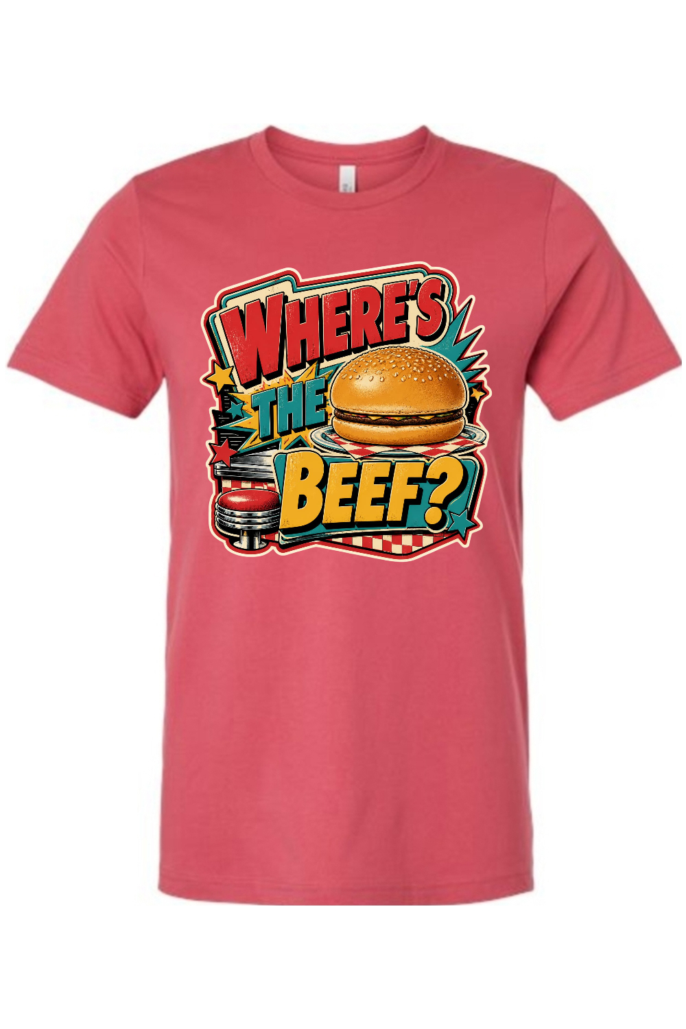 WHERE’S THE BEEF Gen X Edition Tee