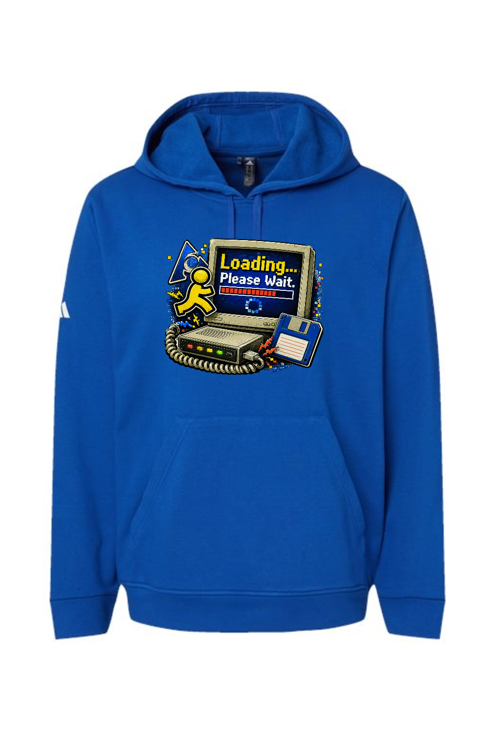 Adidas Fleece Hooded Sweatshirt: Loading... Please Wait.