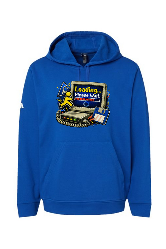 Adidas Fleece Hooded Sweatshirt: Loading... Please Wait.