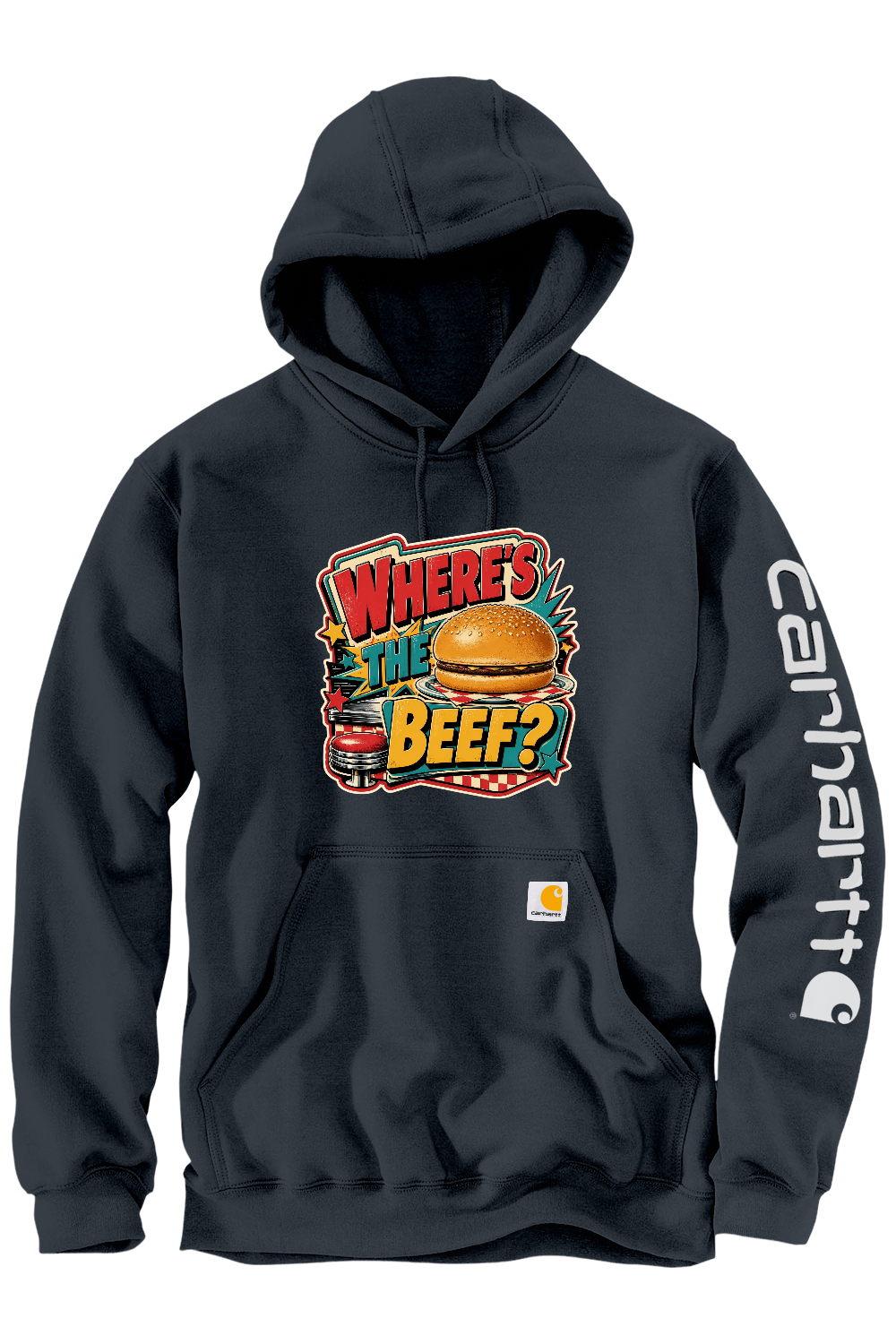 Carhartt Midweight Hooded Sweatshirt: Where's The Beef