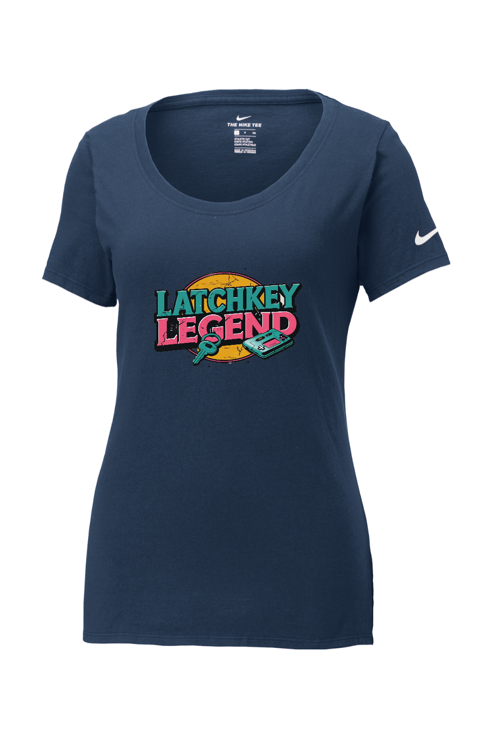 Nike Ladies Core Cotton Scoop Neck Tee: Latchkey Legend