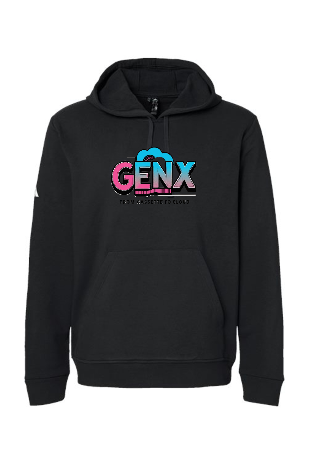 Adidas Fleece Hooded Sweatshirt: GENX-From Cassette To Cloud