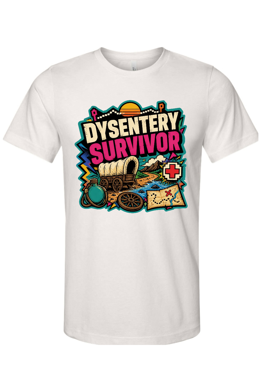 DYSENTERY SURVIVOR Gen X Edition Tee
