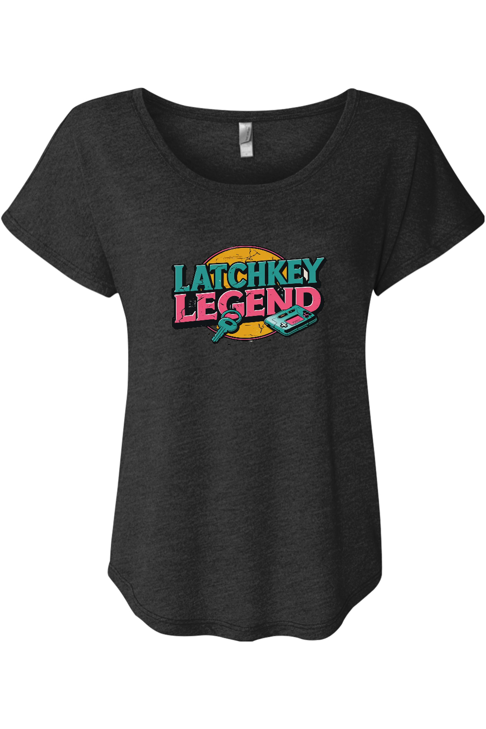 Latchkey Legend Women's Triblend Dolman Tee