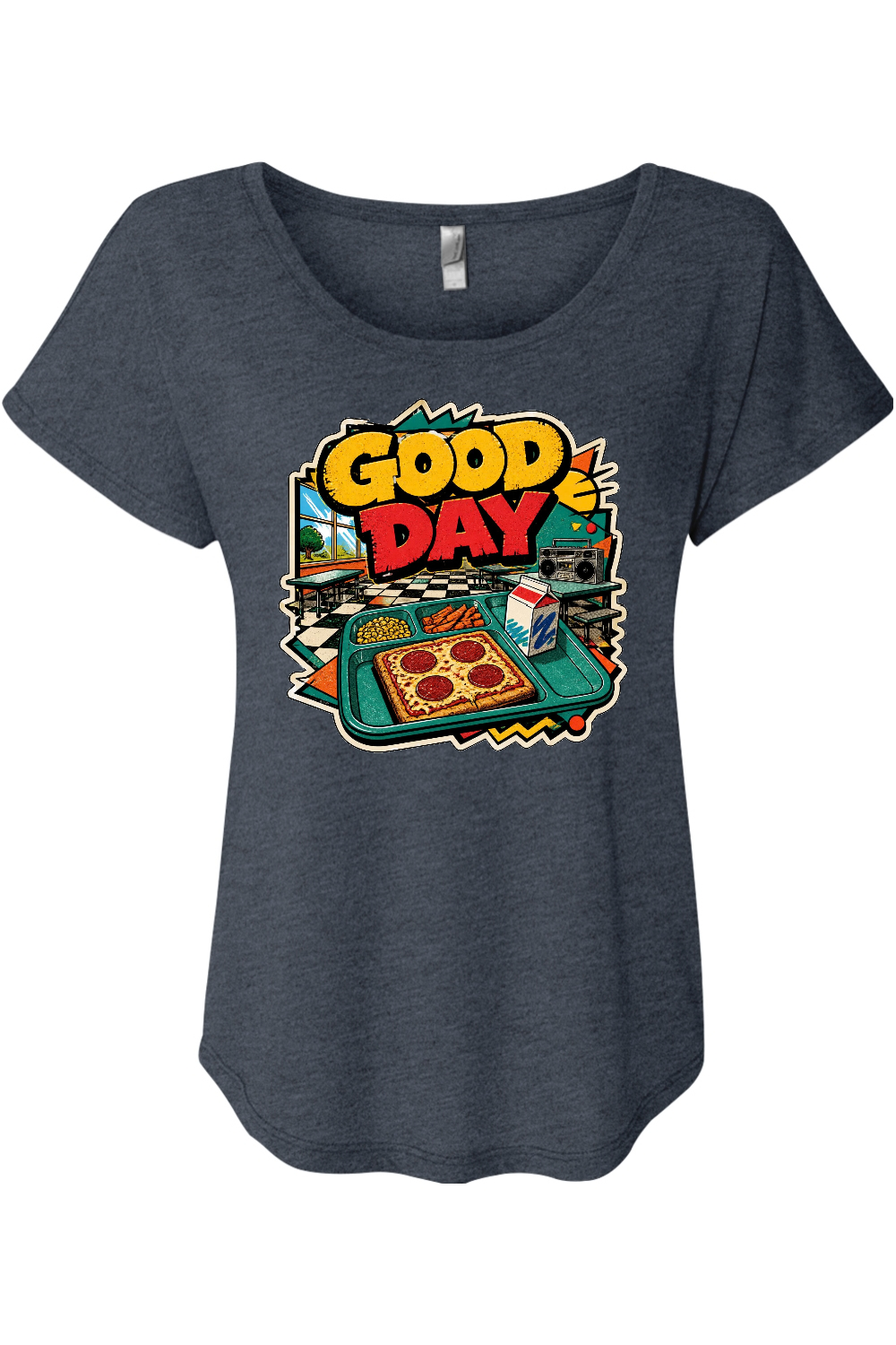 GOOD DAY Women's Triblend Dolman Tee