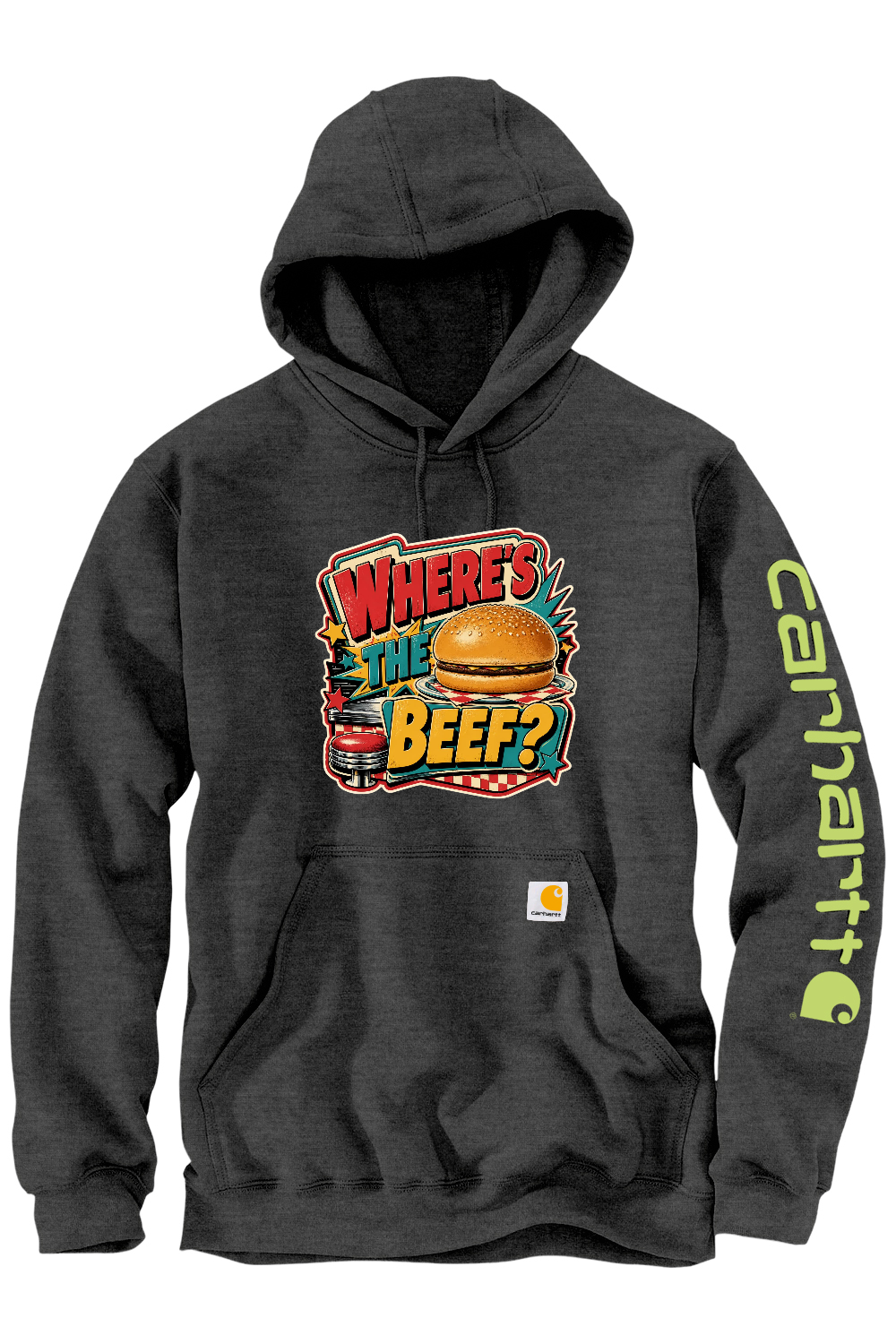 Carhartt Midweight Hooded Sweatshirt: Where's The Beef