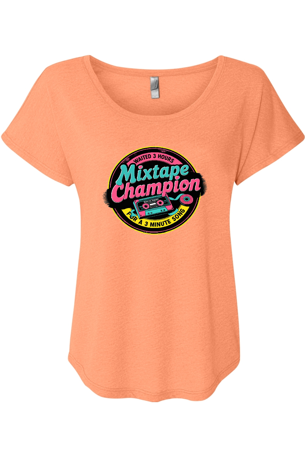 MixTape Champion Women's Triblend Dolman Tee