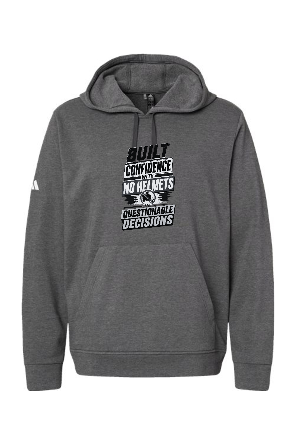 Adidas Fleece Hooded Sweatshirt: Built Confidence With No Helmets And Questionable Decisions