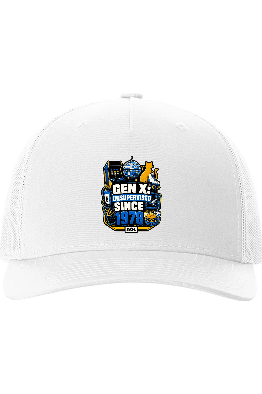 Richardson Trucker Cap: GEN X Unsupervised Since 1978