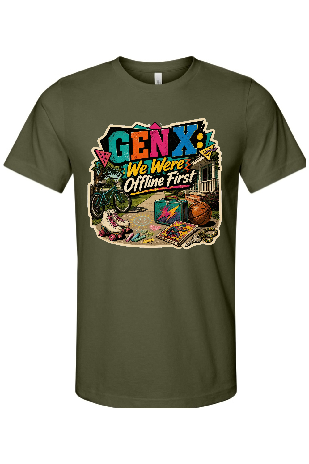 GEN X We Were Offline First Gen X Edition Tee