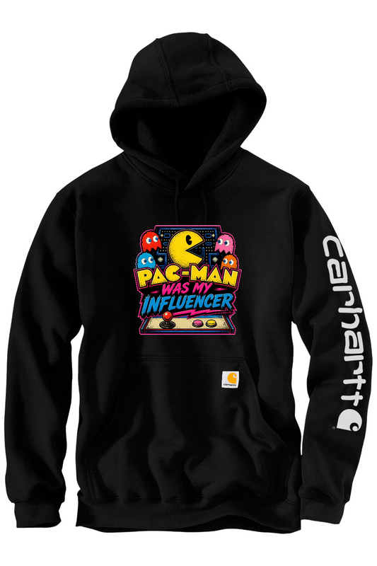 Carhartt Midweight Hooded Sweatshirt: Pac-Man Was My Influencer