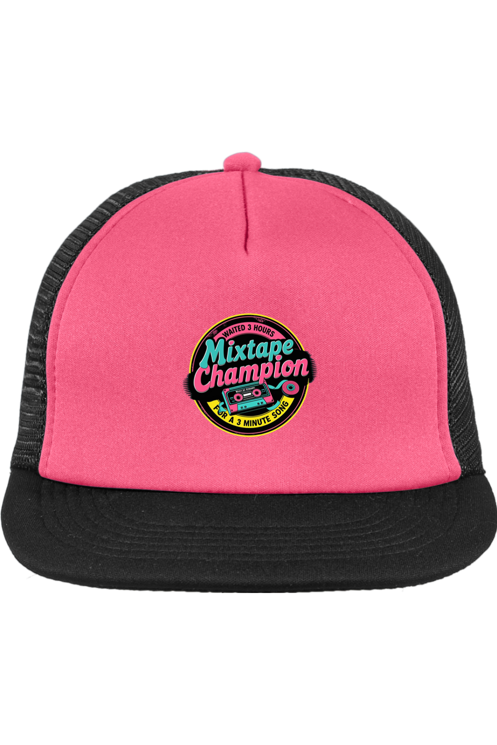 Trucker Style Snapback Cap with MixTape Champion