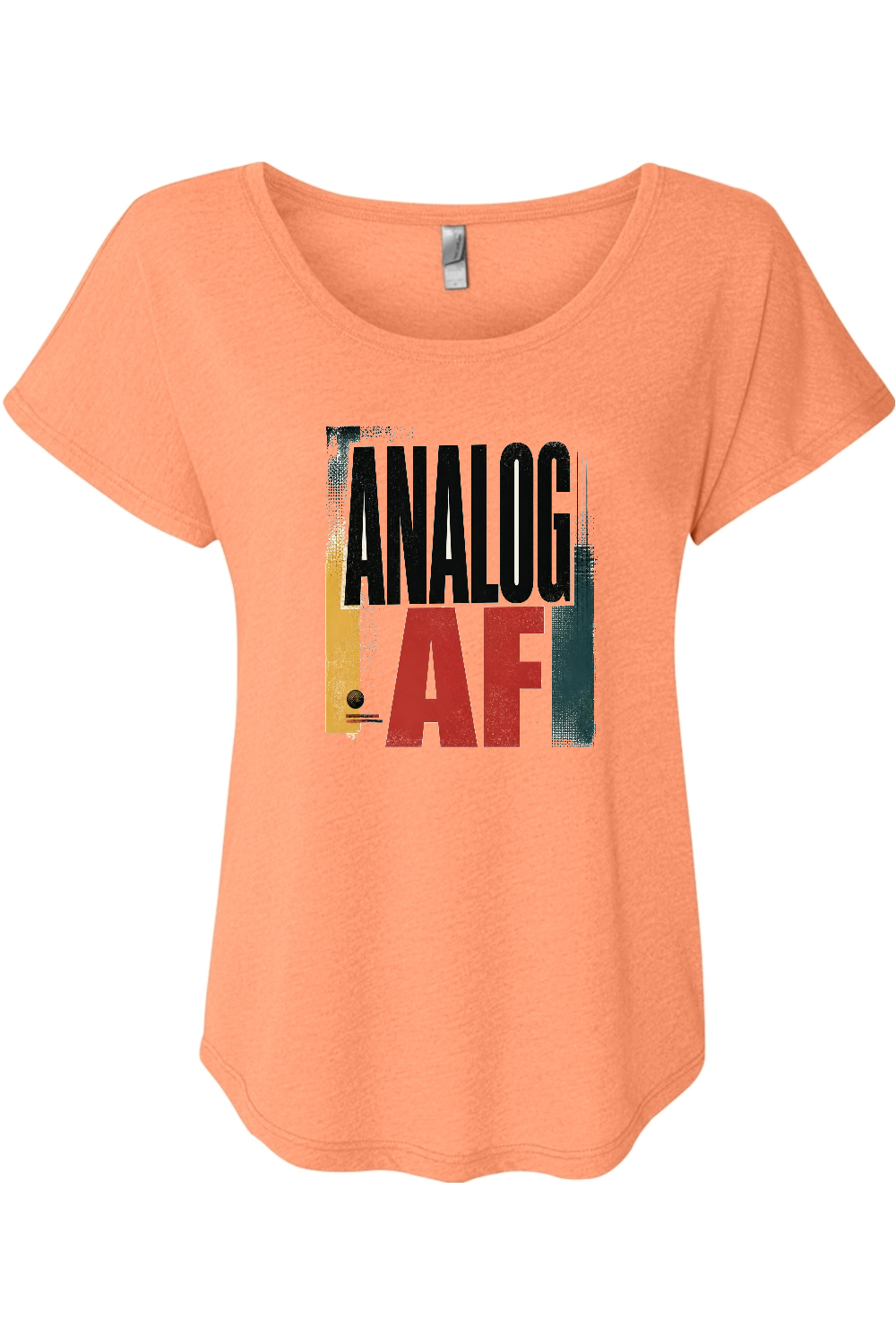 ANALOG AF Women's Triblend Dolman Tee