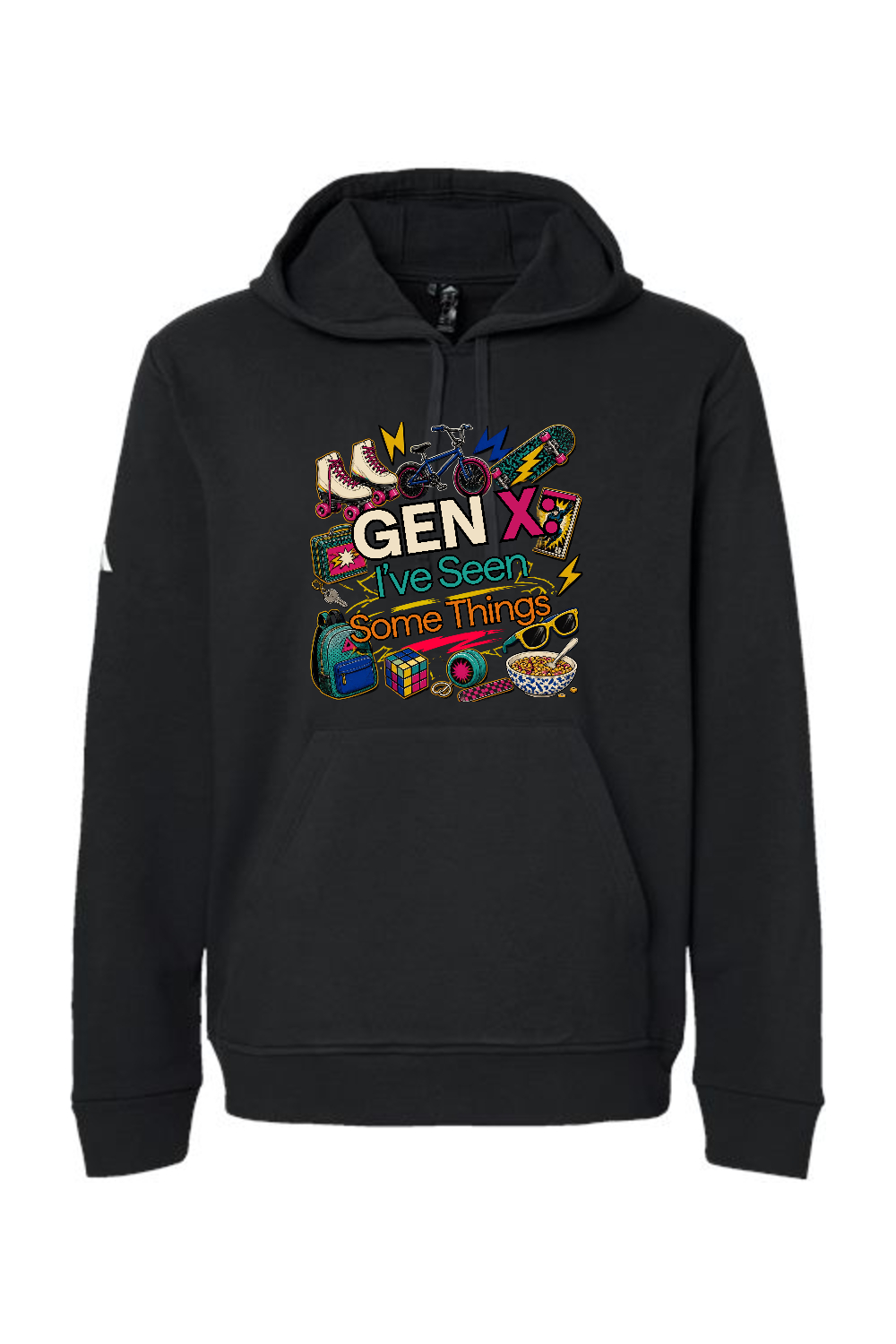 Adidas Fleece Hooded Sweatshirt: I've Seen Some Things