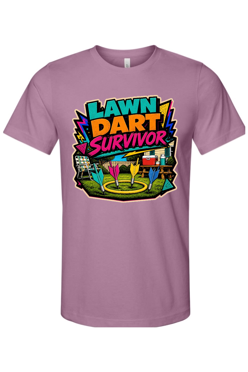 LAWN DART SURVIVOR Gen X Edition Tee