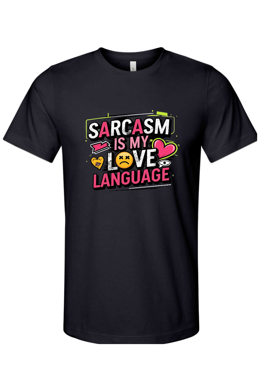Sarcasm Love Language Gen X Edition Tee