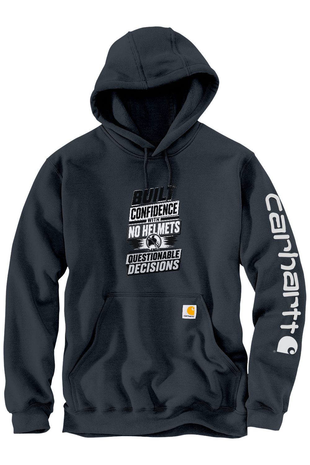 Carhartt Midweight Hooded Sweatshirt: Built Confidence With No Helmets And Questionable Decisions