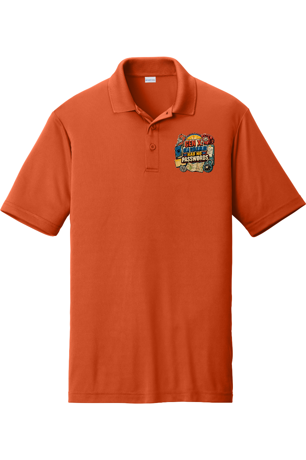 Competitor Polo: GEN X Our Childhood Had No Passwords