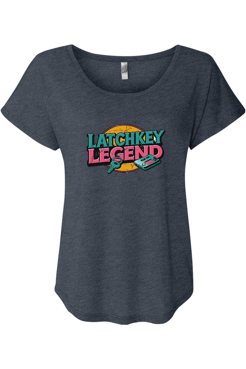 Latchkey Legend Women's Triblend Dolman Tee