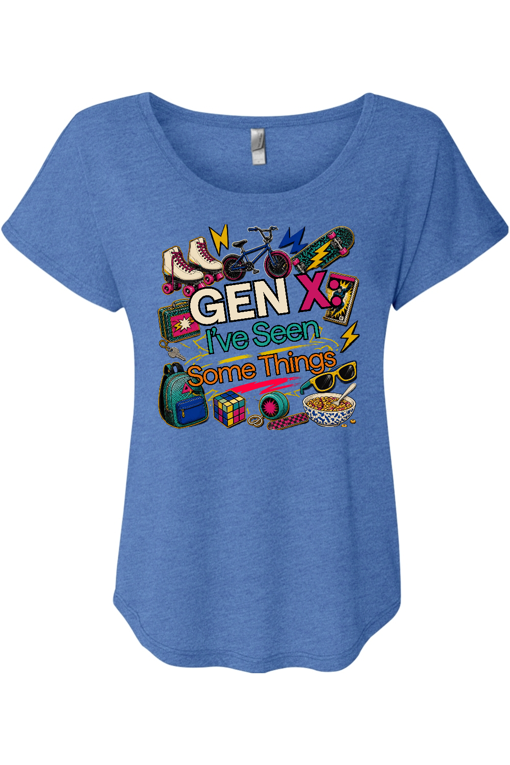 I've Seen Some Things Women's Triblend Dolman Tee