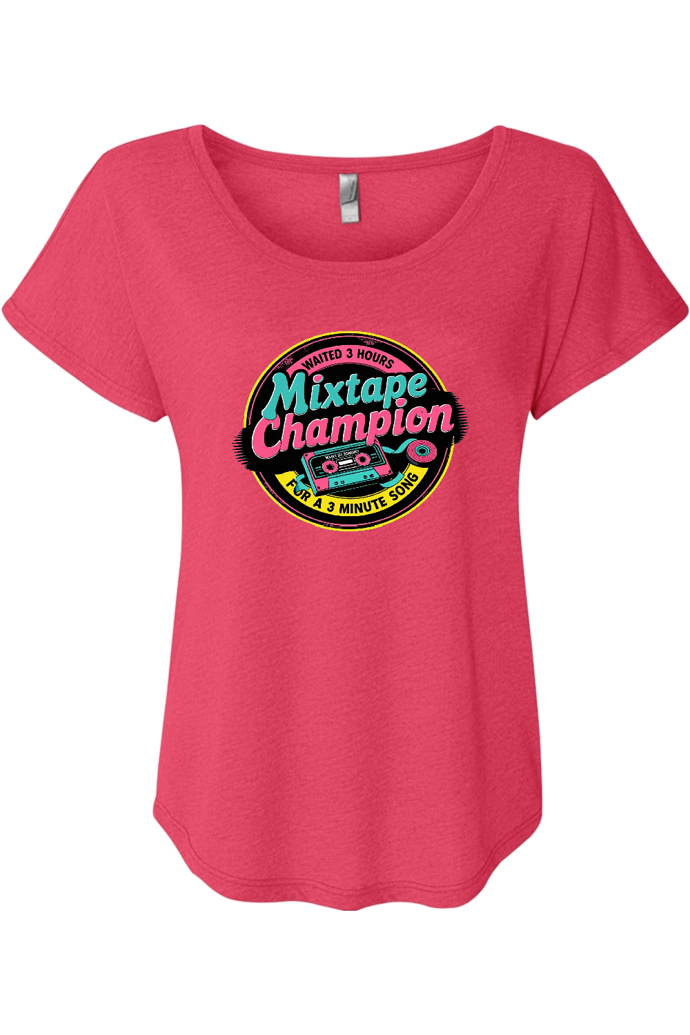 MixTape Champion Women's Triblend Dolman Tee