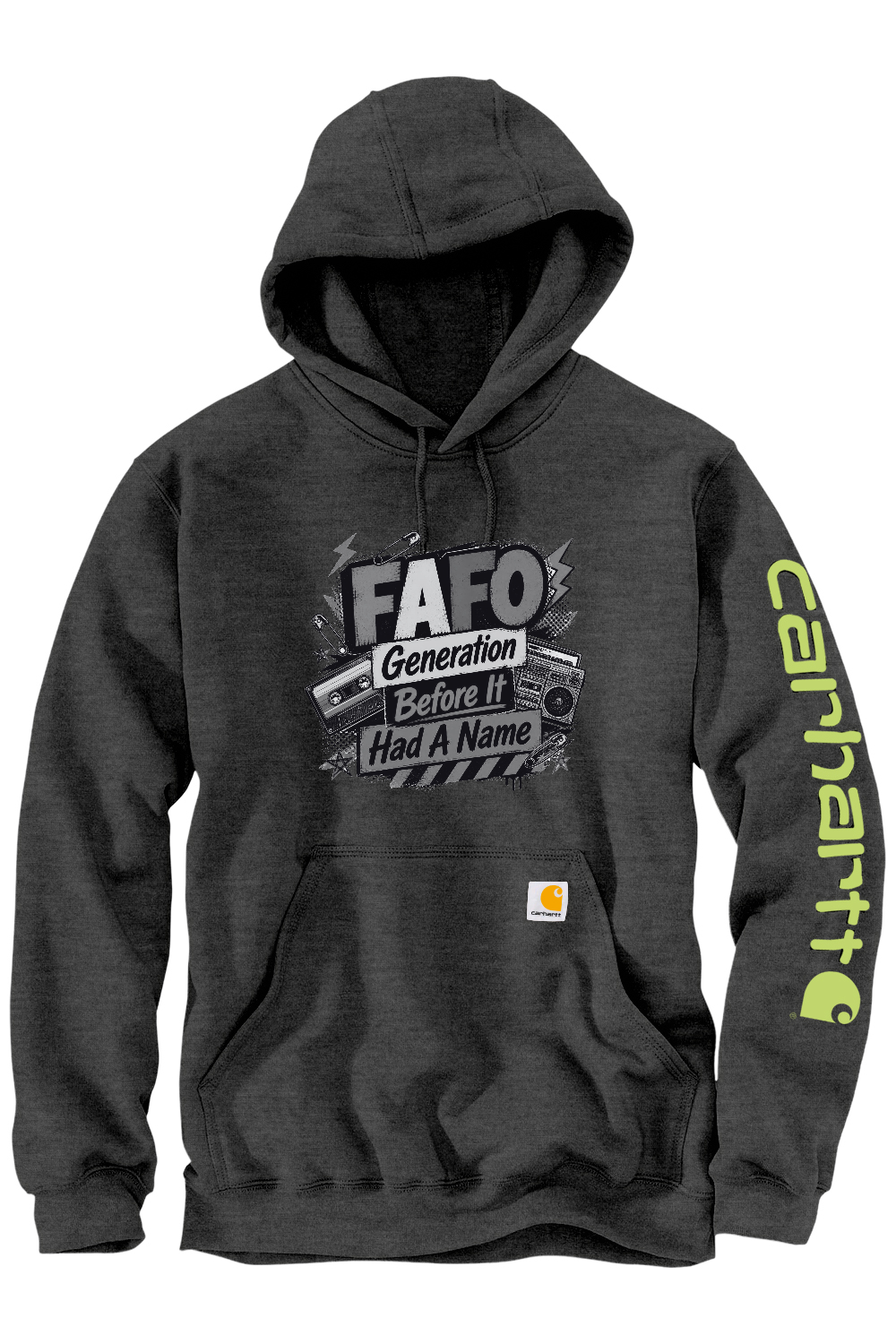 Carhartt Midweight Hooded Sweatshirt: FAFO Generation Before It Had A Name