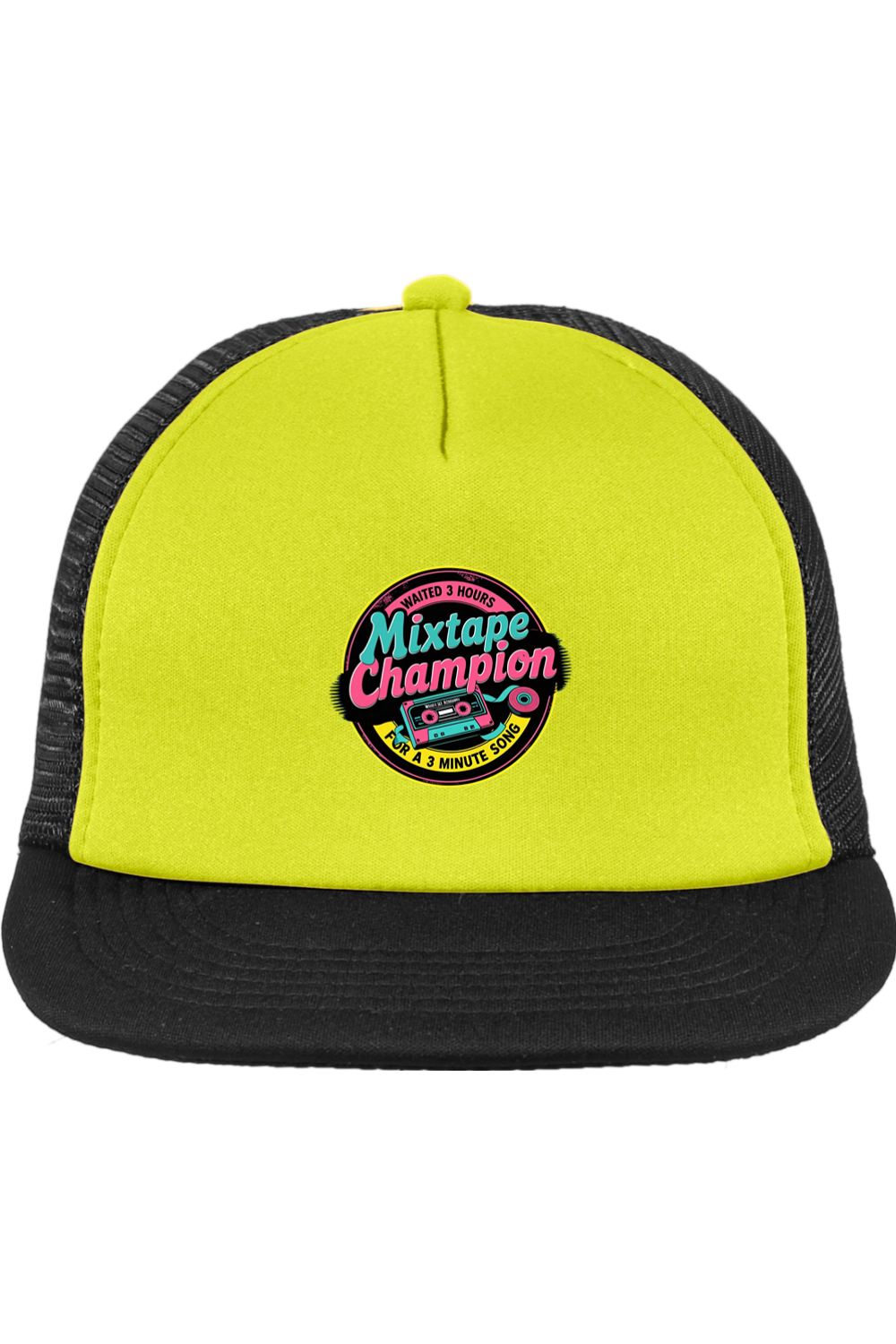 Trucker Style Snapback Cap with MixTape Champion