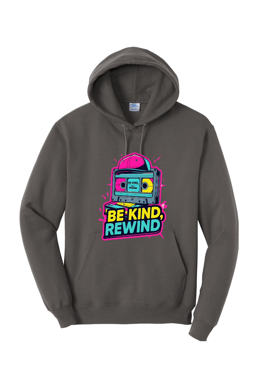 Fleece Pullover Hoodie - Be Kind Rewind