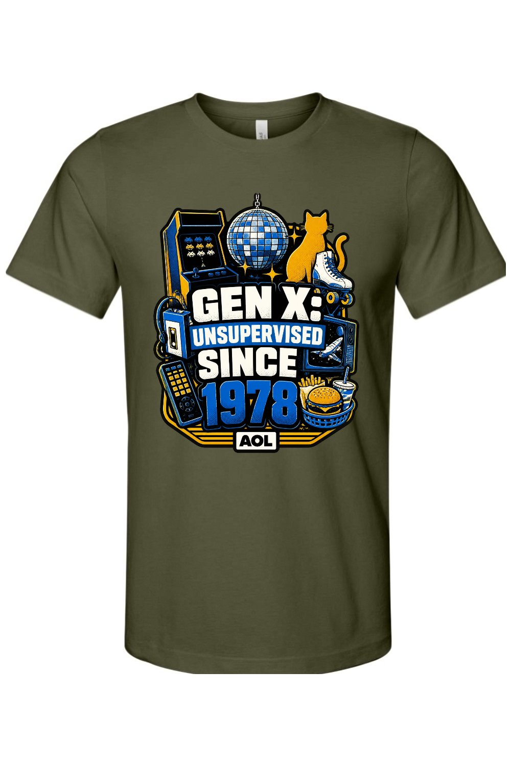 GEN X UNSUPERVISED SINCE 1978 Gen X Edition Tee