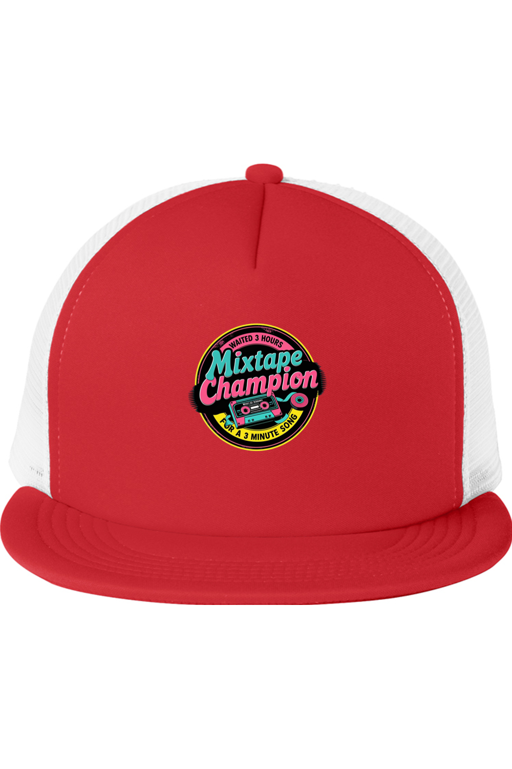 Trucker Style Snapback Cap with MixTape Champion