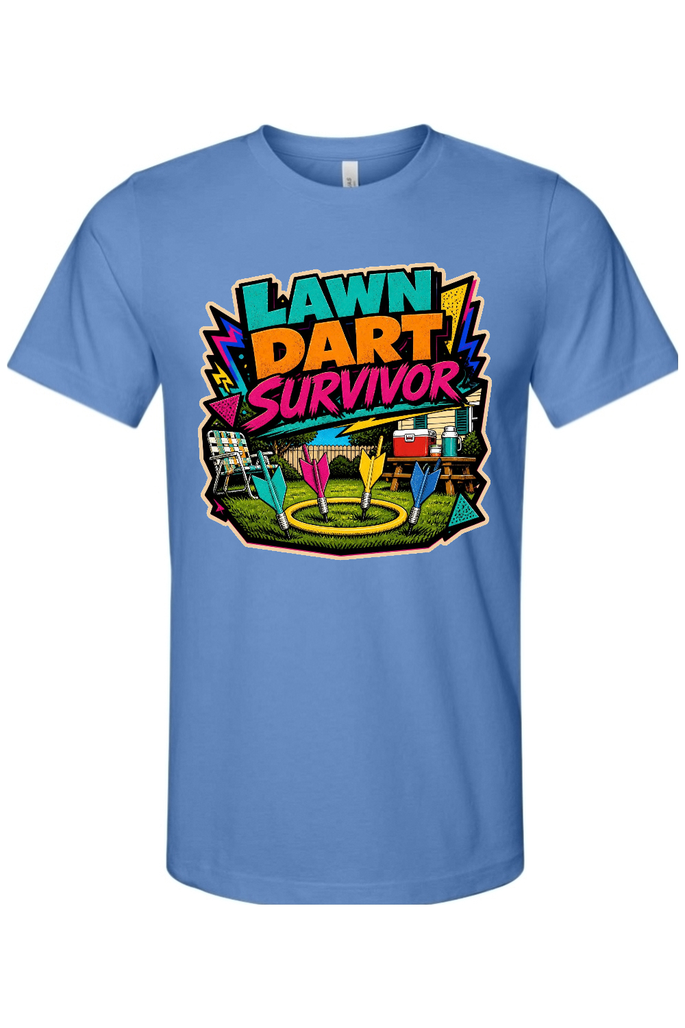 LAWN DART SURVIVOR Gen X Edition Tee