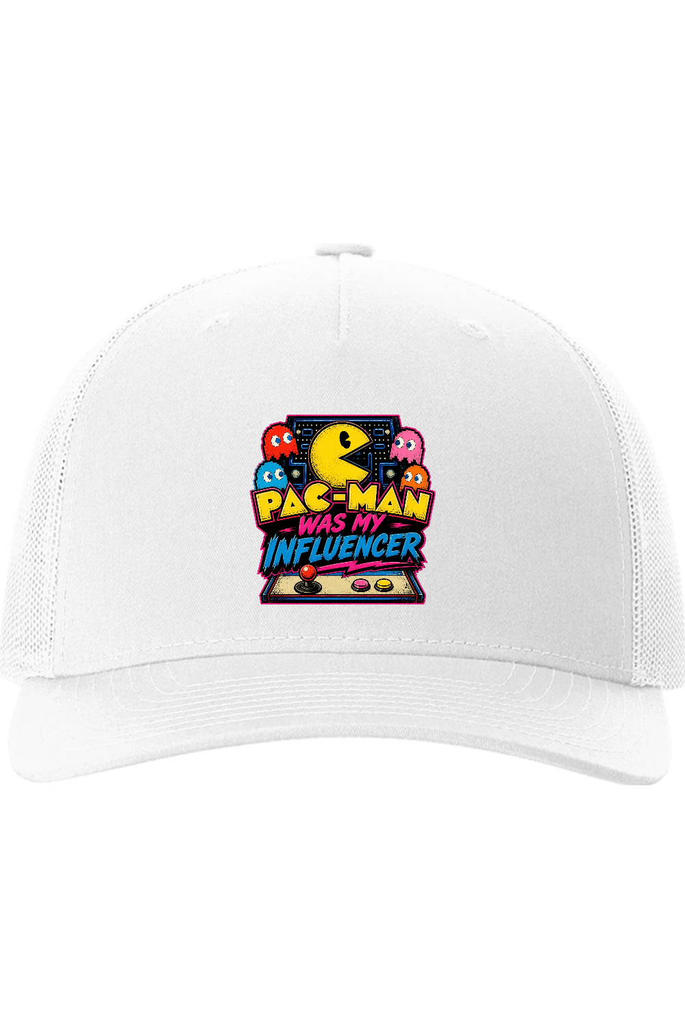 Richardson Trucker Cap: Pac-Man Was My Influencer