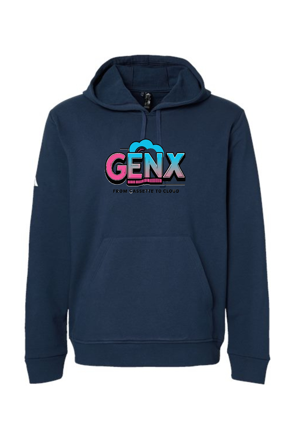 Adidas Fleece Hooded Sweatshirt: GENX-From Cassette To Cloud