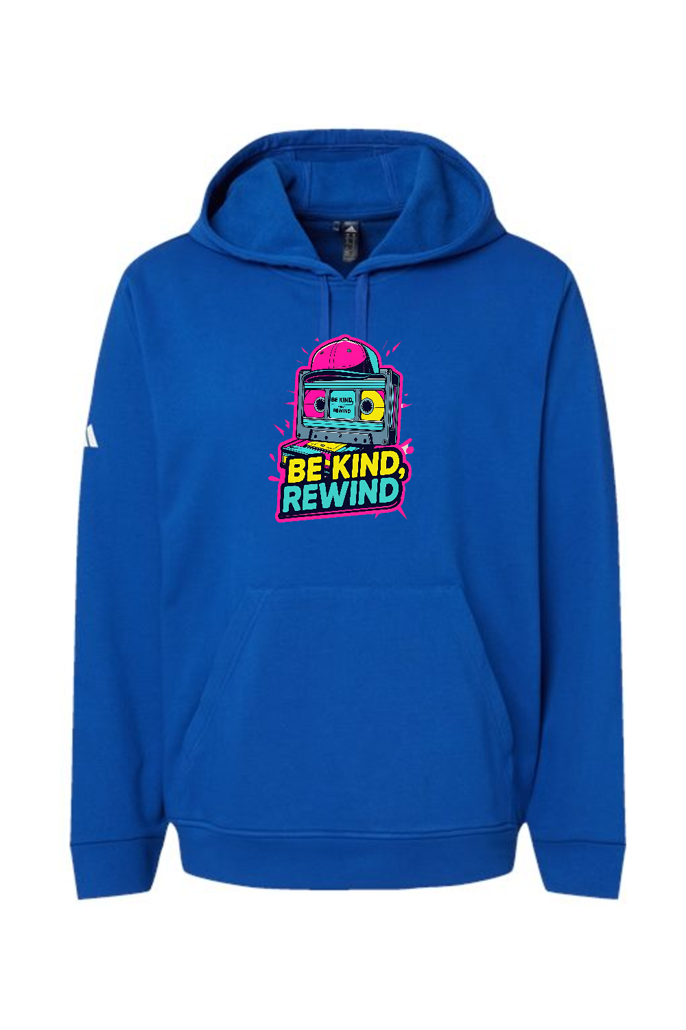 Adidas Fleece Hooded Sweatshirt: Be Kind Rewind