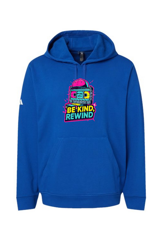 Adidas Fleece Hooded Sweatshirt: Be Kind Rewind
