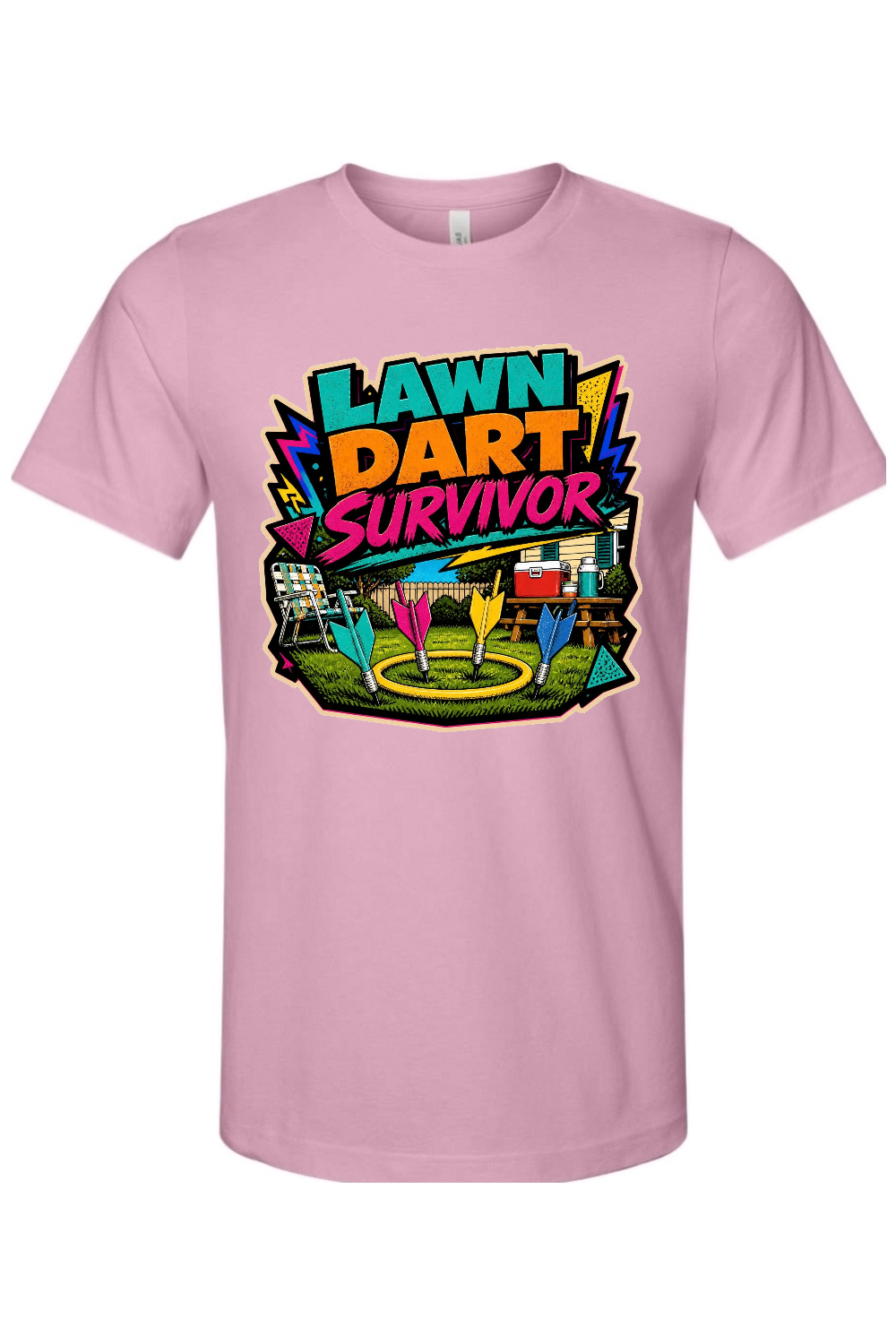 LAWN DART SURVIVOR Gen X Edition Tee