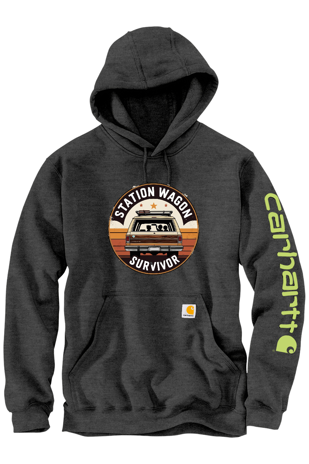 Carhartt Midweight Hooded Sweatshirt: Station Wagon Survivor