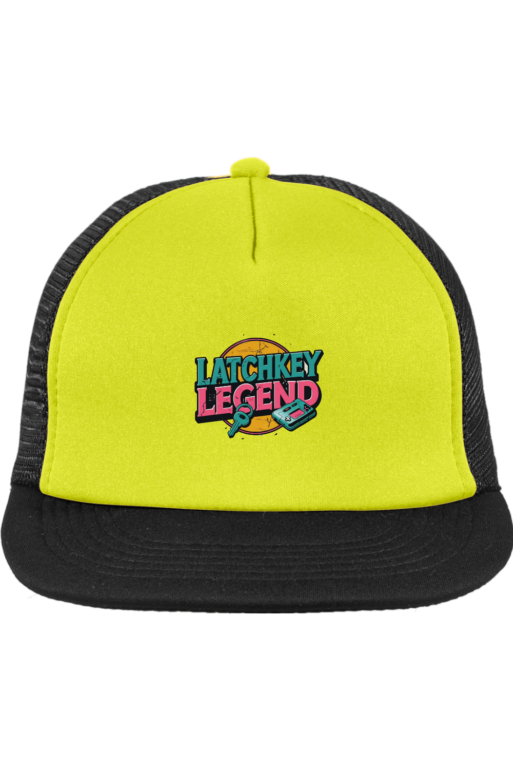 Trucker Style Snapback Cap with Latchkey Legend