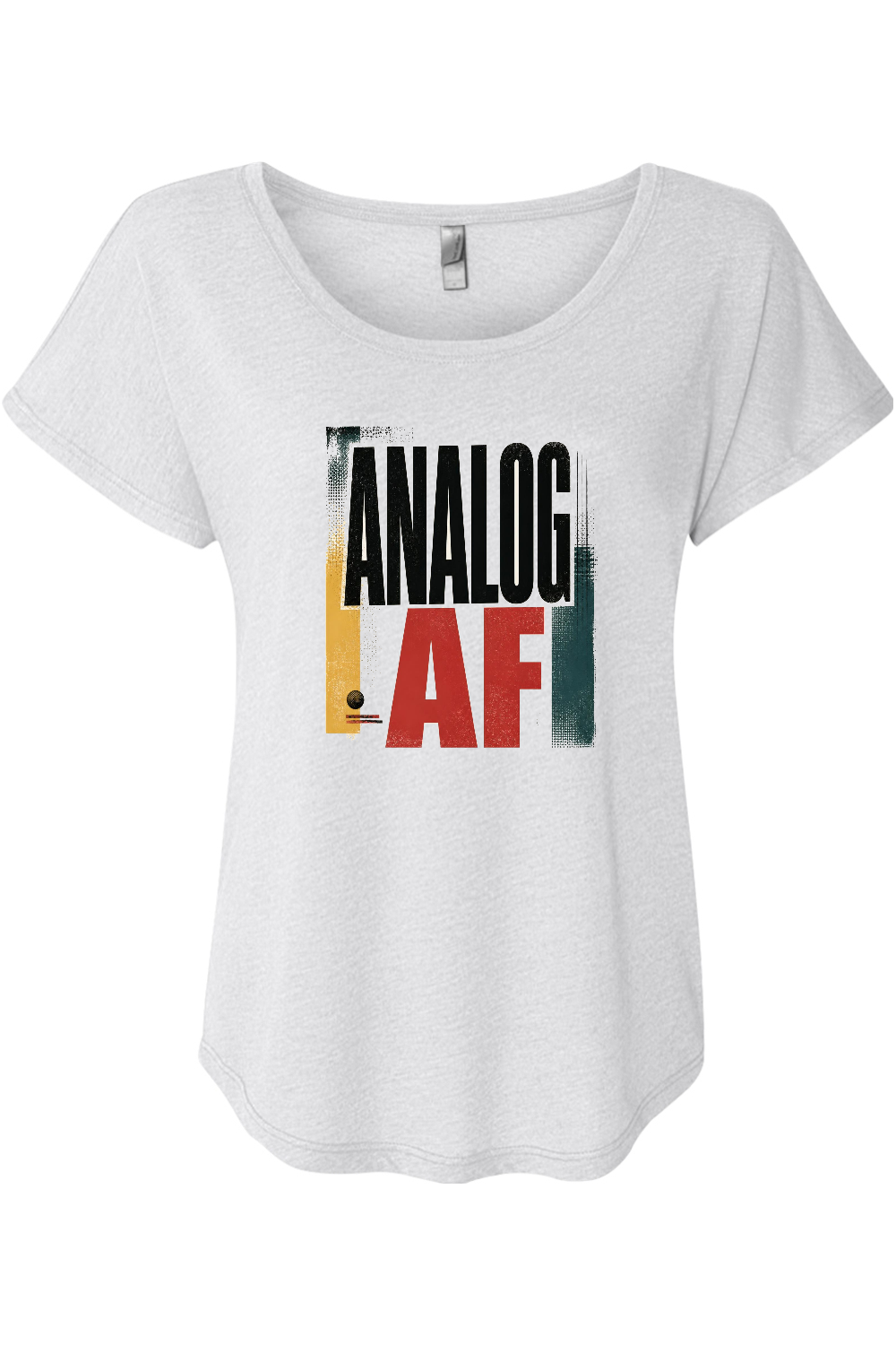 ANALOG AF Women's Triblend Dolman Tee