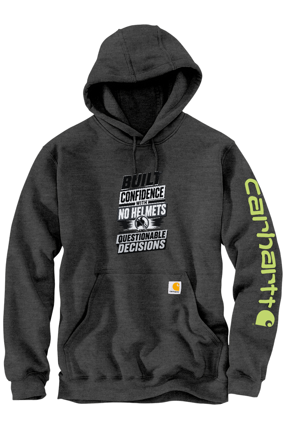 Carhartt Midweight Hooded Sweatshirt: Built Confidence With No Helmets And Questionable Decisions