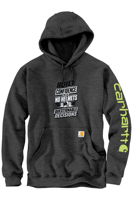 Carhartt Midweight Hooded Sweatshirt: Built Confidence With No Helmets And Questionable Decisions