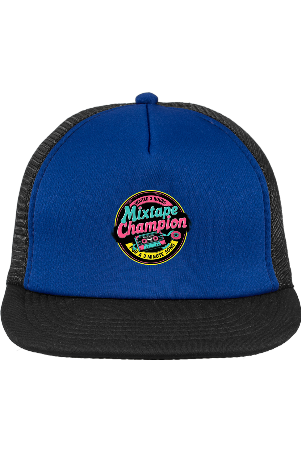 Trucker Style Snapback Cap with MixTape Champion