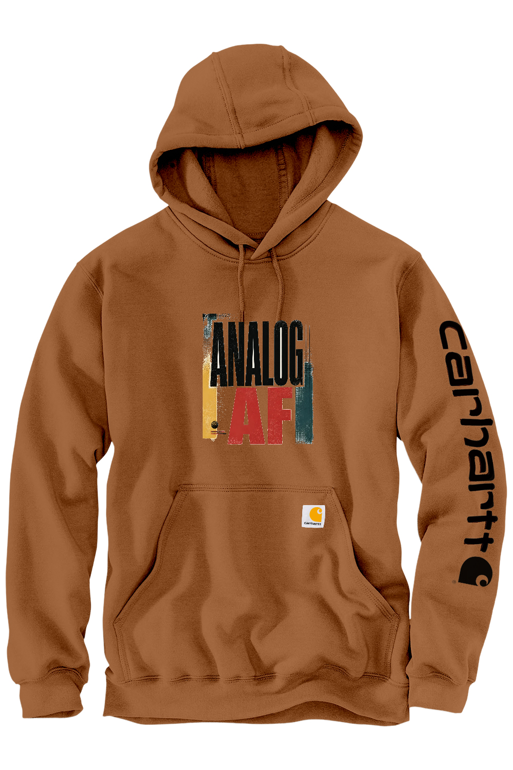 Carhartt Midweight Hooded Sweatshirt: Analog AF