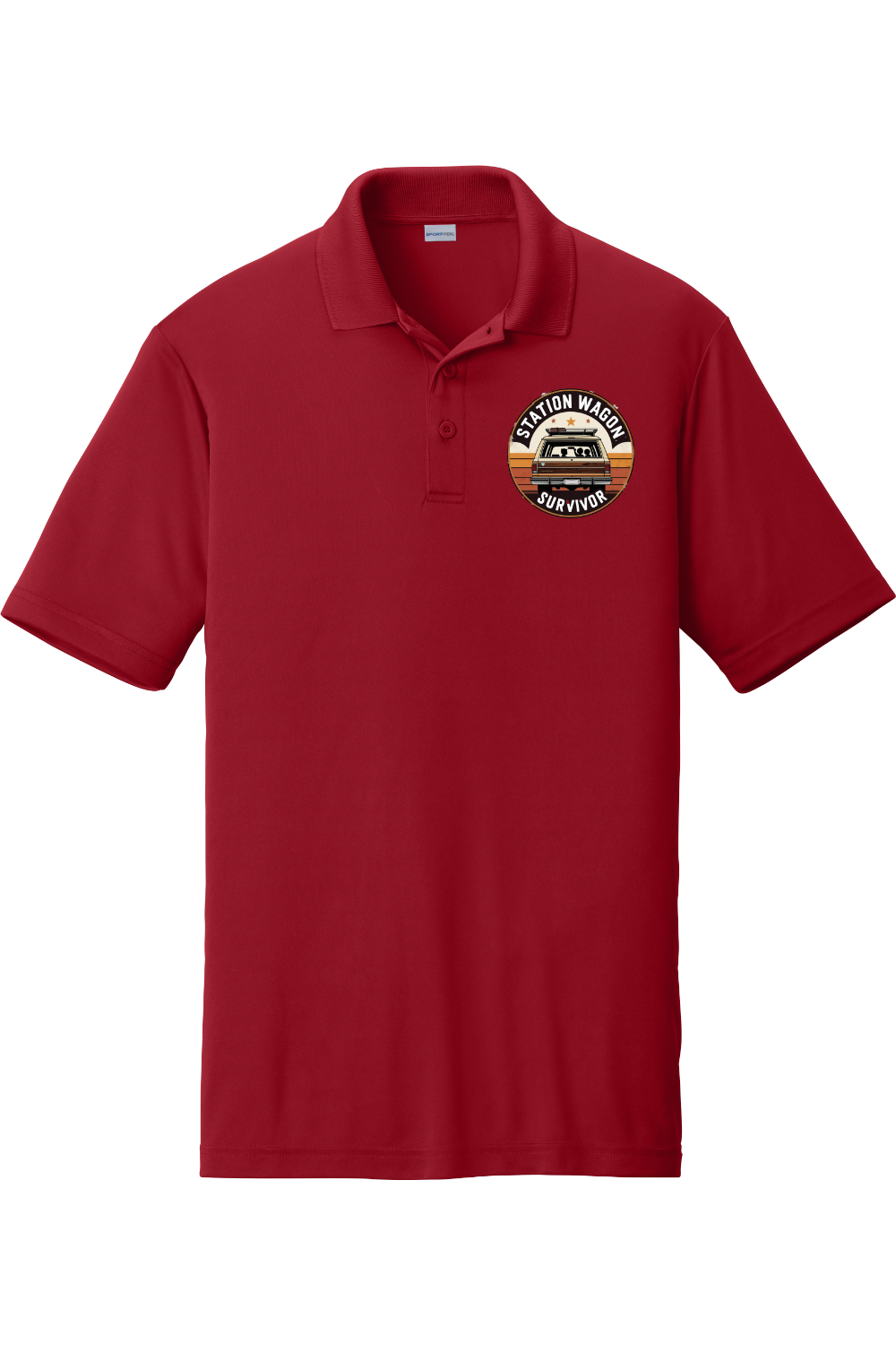 Moisture-Wicking Polo - Station Wagon Survivor