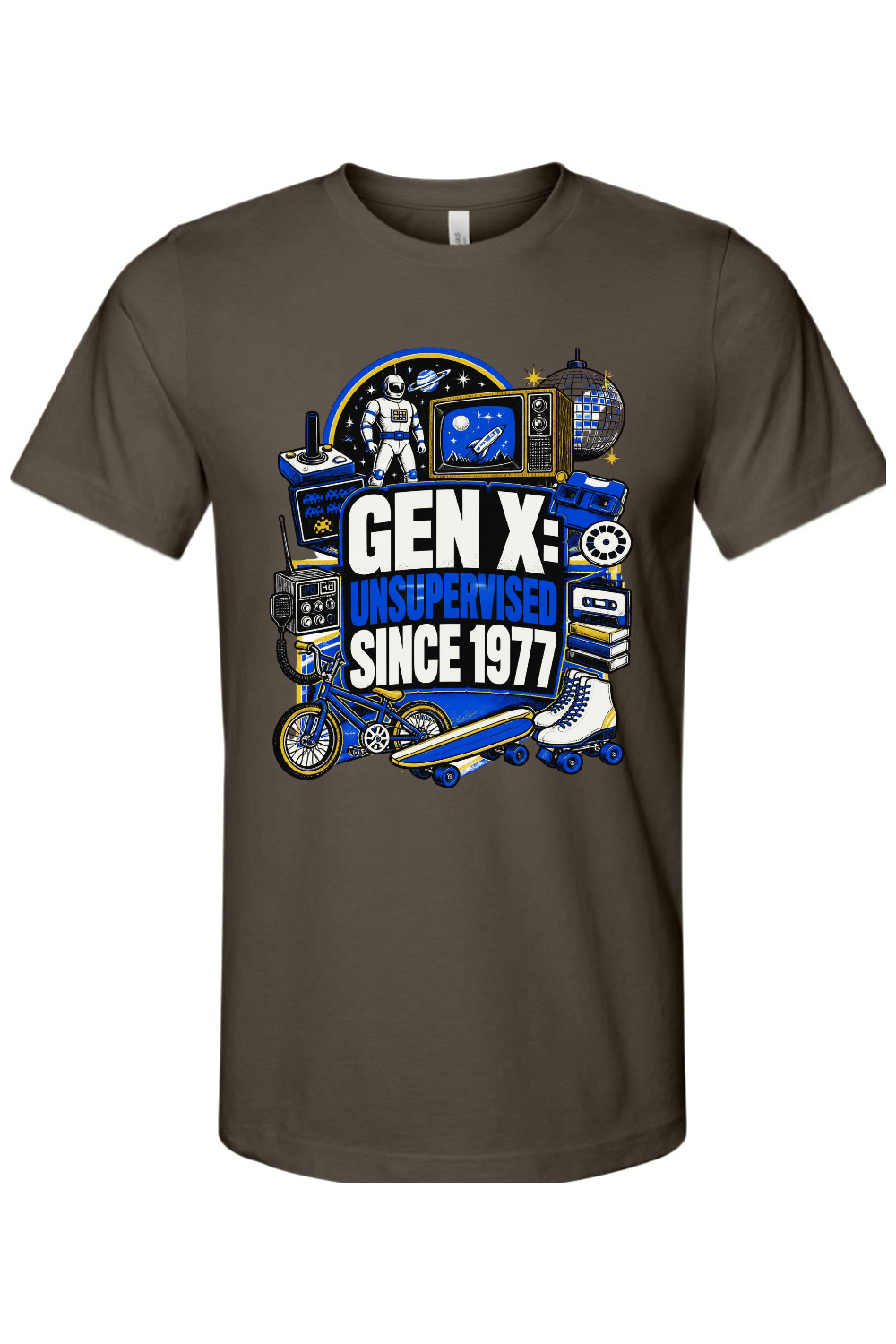 GEN X UNSUPERVISED SINCE 1977 Gen X Edition Tee