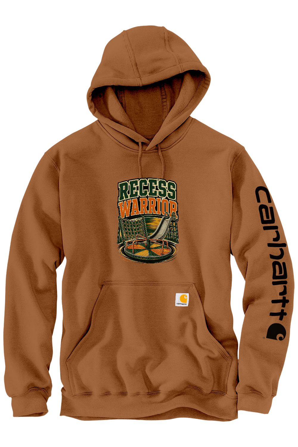 Carhartt Midweight Hooded Sweatshirt: Recess Warrior