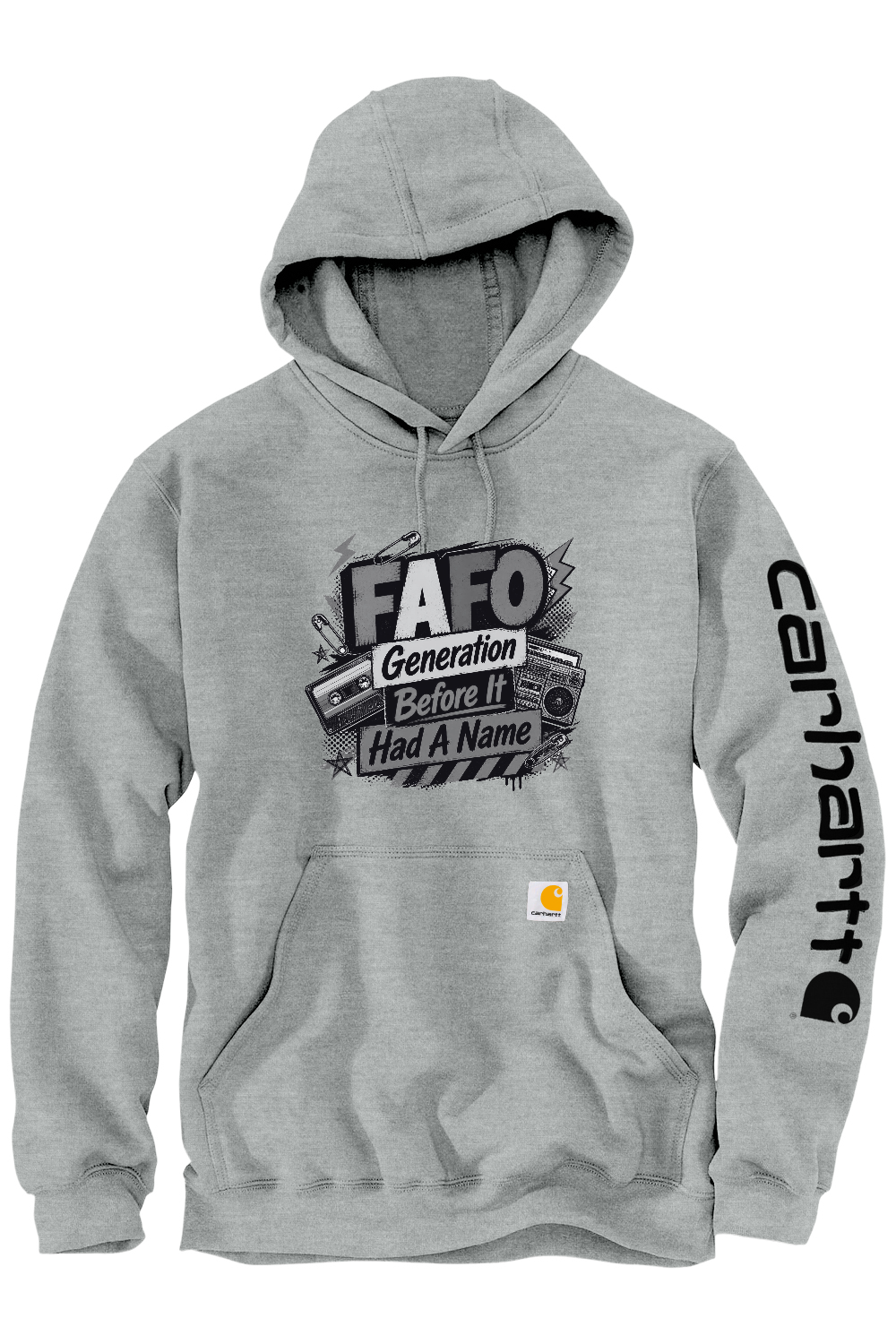 Carhartt Midweight Hooded Sweatshirt: FAFO Generation Before It Had A Name