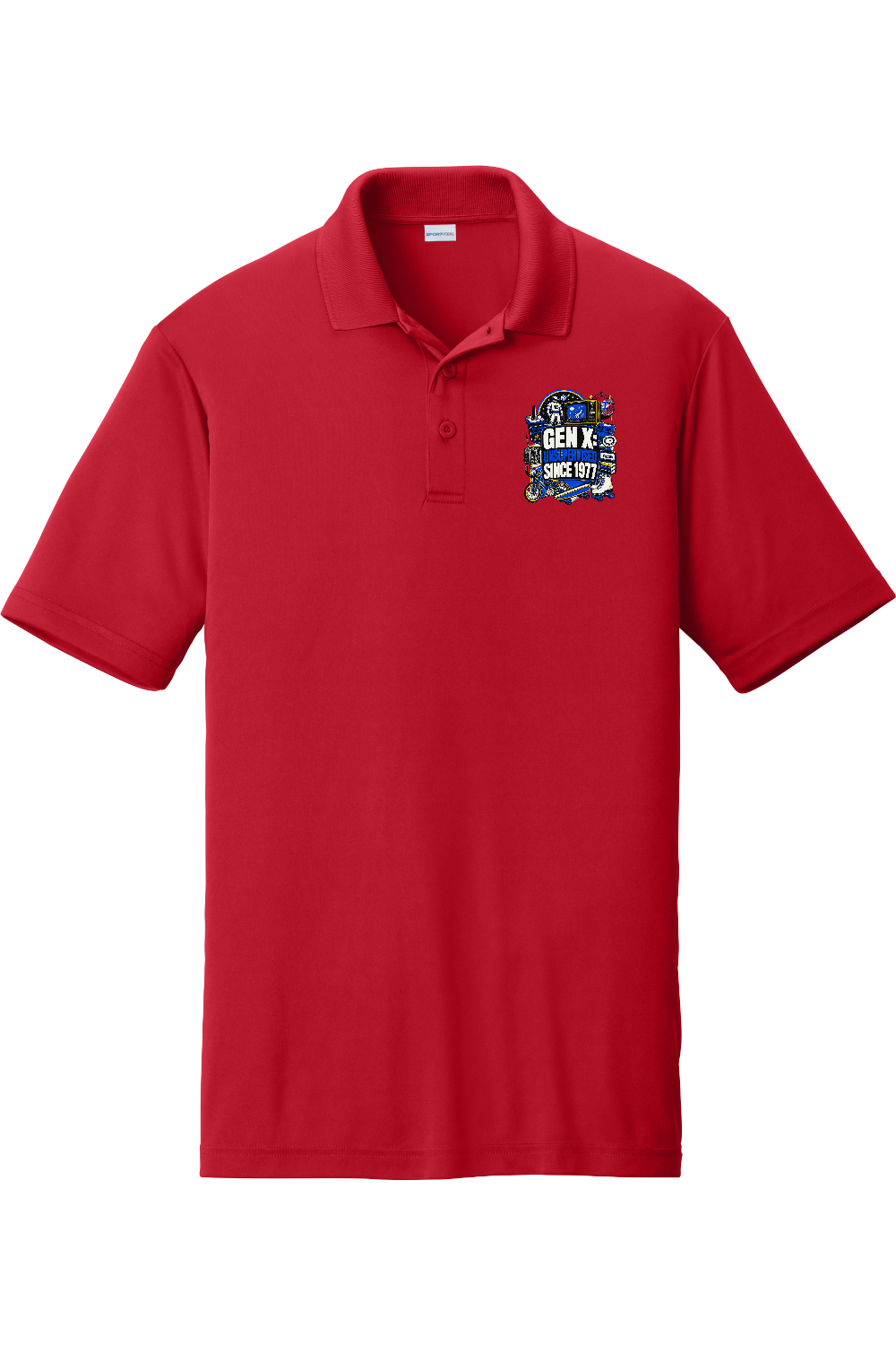 Competitor Polo: GEN X Unsupervised Since 1977